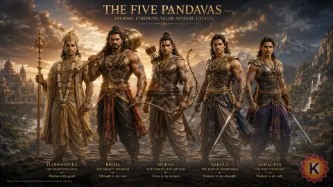 Pandavas Names