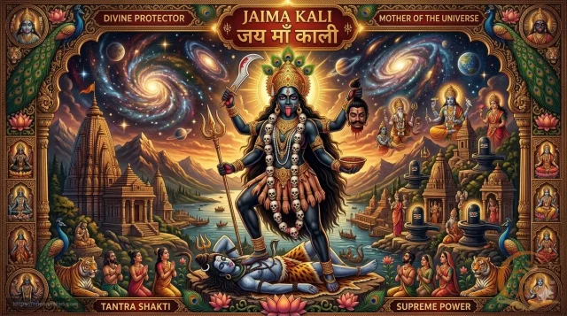 Shri Kali Ashtakam Full Lyrics with Hindi & English Meaning