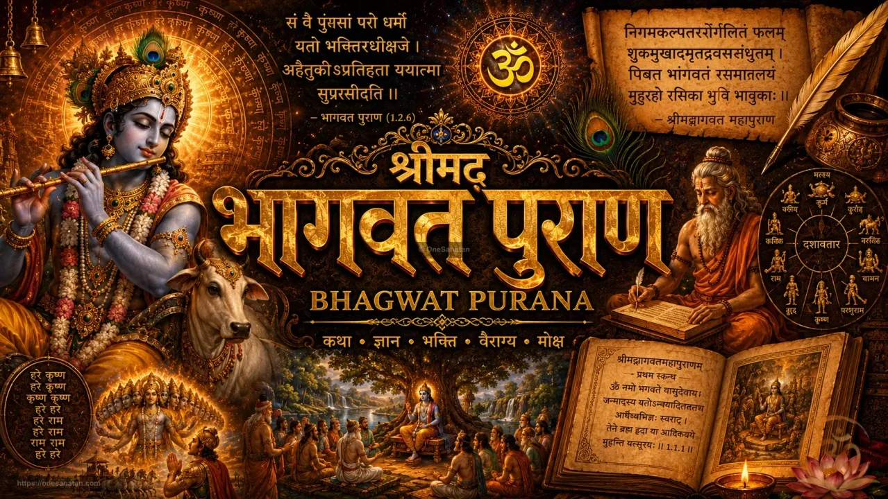 Sacred Scriptures - Puranas, Vedas, Upanishads & Bhagavad Gita