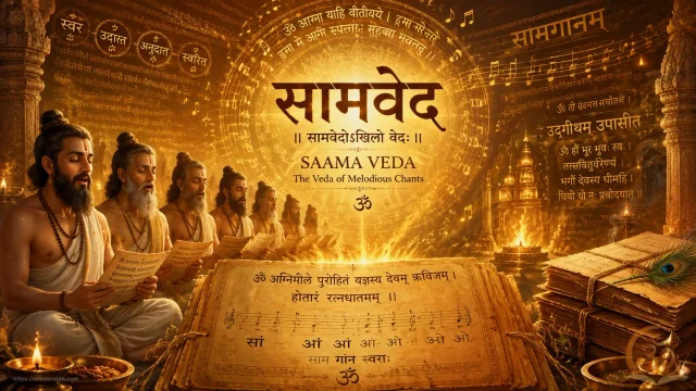 Sama Veda Gayatri Lyrics (Full) + Meaning in Hindi & English | Wisdom