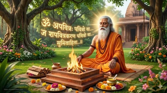 Shuddhikaran Mantra Lyrics with Hindi & English Meaning – शुद्धिकरण मंत्र, Purity, Protection & Benefits