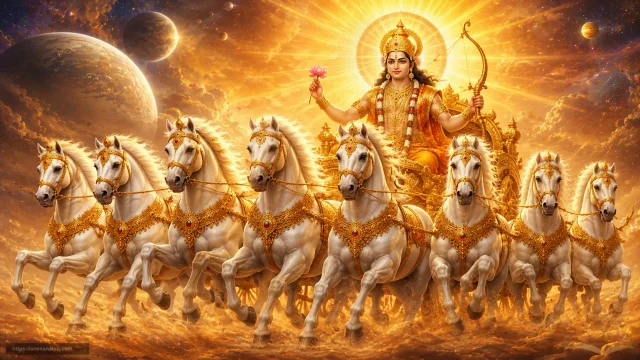 Shri Surya Chalisa Lyrics (Full) + Meaning in Hindi & English | Health & Vitality