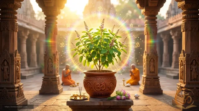Shri Tulsi Chalisa Full Lyrics with Hindi & English Meaning